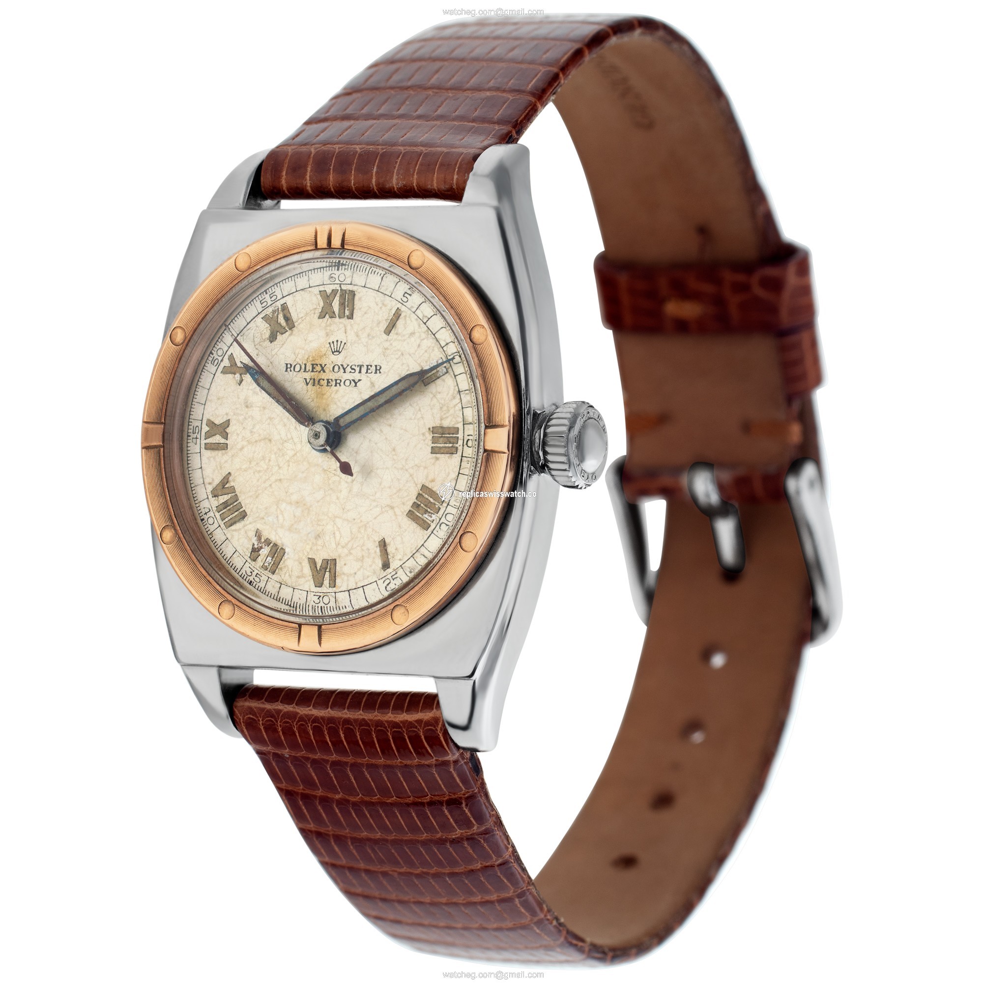Rolex . Viceroy Manual Unisex Sterling Silver Replica