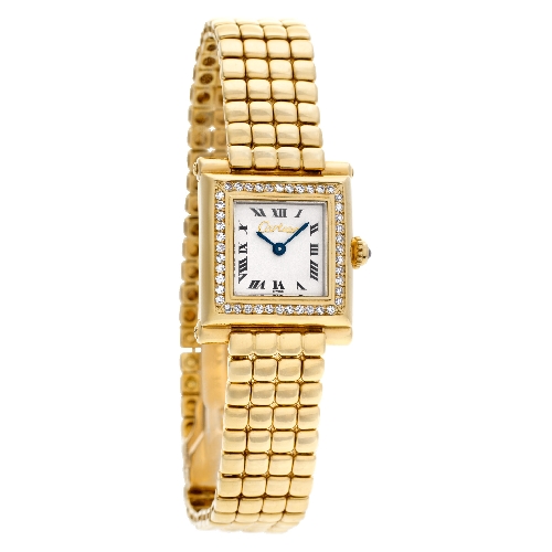 Cartier Cartier 1496 Trocadero Quartz Female 18k yellow gold Watches Cartier Cartier 1496 Trocadero Quartz Female 18k yellow gold Watches