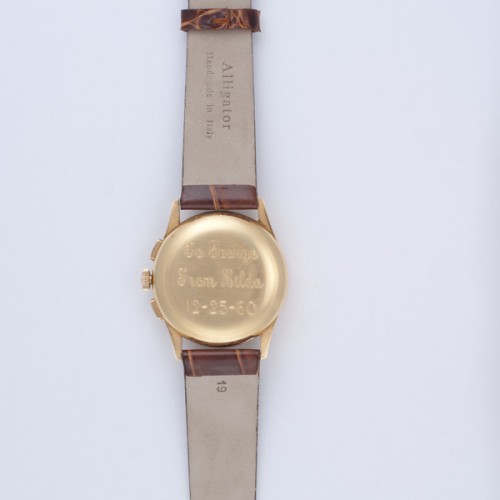 Omega 2872 Chronograph Manual Male 18k Pink Gold Watches Omega 2872 Chronograph Manual Male 18k Pink Gold Watches