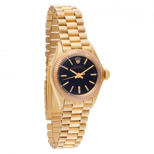 Rolex 6802 Oyster Perpetual Automatic Female 18k yellow gold Watches Rolex 6802 Oyster Perpetual Automatic Female 18k yellow gold Watches