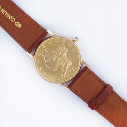 Corum 313510 $20 gold piece Automatic Male 18k yellow gold Watches Corum 313510 $20 gold piece Automatic Male 18k yellow gold Watches