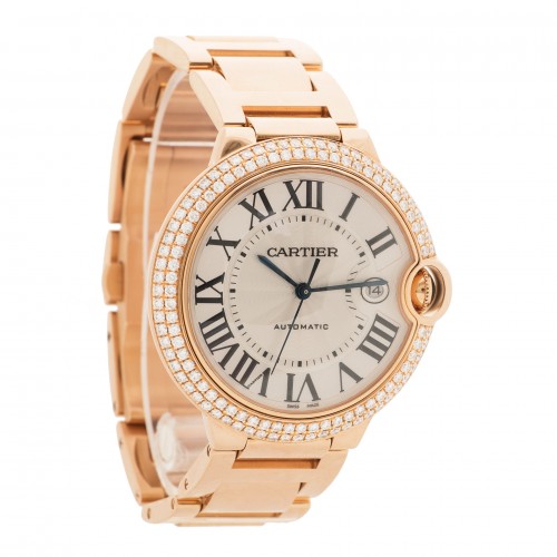 Cartier WE9008Z3 Ballon Bleu Automatic Male 18k rose gold Watches Cartier WE9008Z3 Ballon Bleu Automatic Male 18k rose gold Watches