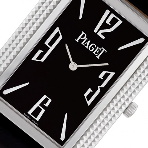 Piaget GOA30161 Black Tie Manual Male 18k White Gold Watches Piaget GOA30161 Black Tie Manual Male 18k White Gold Watches