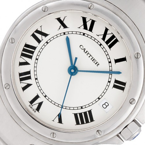 Cartier Cartier 2441 Santos Automatic Male Stainless Steel Watches Cartier Cartier 2441 Santos Automatic Male Stainless Steel Watches