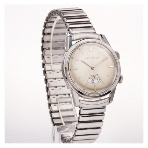 Girard Perregaux 1475 Alarm Manual Male Stainless Steel Watches Girard Perregaux 1475 Alarm Manual Male Stainless Steel Watches