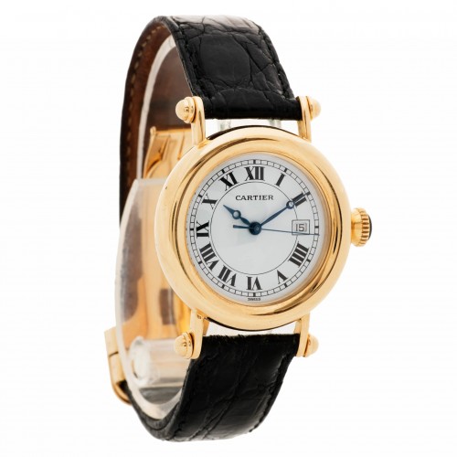 Cartier 14200 Diabolo Quartz Unisex 18k yellow gold Watches Cartier 14200 Diabolo Quartz Unisex 18k yellow gold Watches