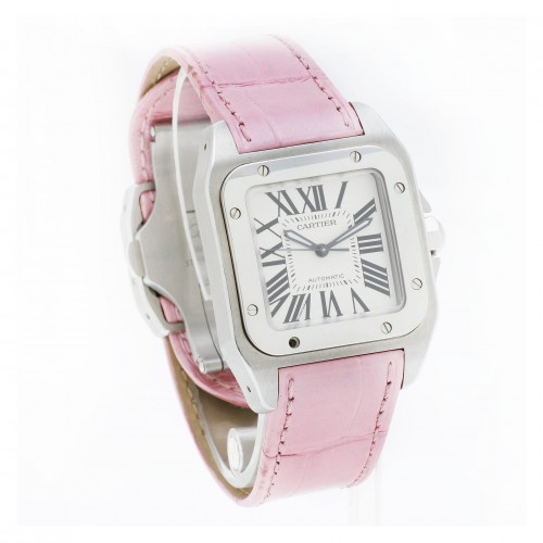 Cartier 540867RX Santos 100 Automatic Unisex Stainless Steel Watches Cartier 540867RX Santos 100 Automatic Unisex Stainless Steel Watches