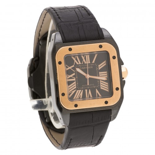 Cartier W2020007 Santos 100 Automatic Female PVD Watches Cartier W2020007 Santos 100 Automatic Female PVD Watches