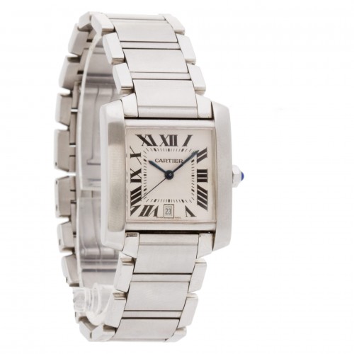 Cartier W51002Q3 Tank Francaise Automatic Male Stainless Steel Watches Cartier W51002Q3 Tank Francaise Automatic Male Stainless Steel Watches