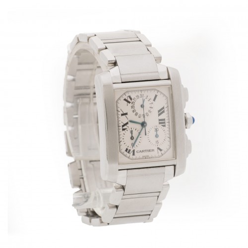 Cartier W51001Q3 Tank Francaise Quartz Male Stainless Steel Watches Cartier W51001Q3 Tank Francaise Quartz Male Stainless Steel Watches