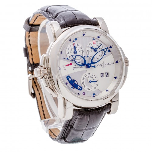 Ulysse Nardin 670-88 Sonata Cathedral Automatic Male 18k White Gold Watches Ulysse Nardin 670-88 Sonata Cathedral Automatic Male 18k White Gold Watches