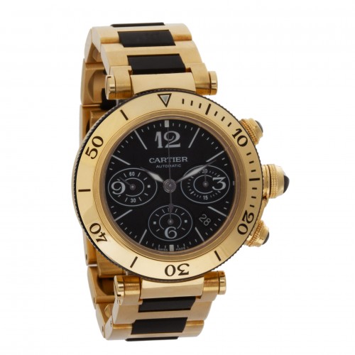 Cartier W301970M Pasha Seatimer Automatic Male 18k yellow gold Watches Cartier W301970M Pasha Seatimer Automatic Male 18k yellow gold Watches