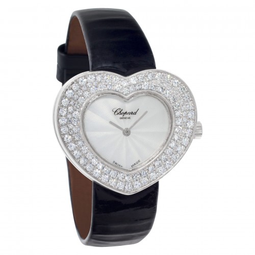Chopard 5631 Heart Quartz Female 18k White Gold Watches Chopard 5631 Heart Quartz Female 18k White Gold Watches