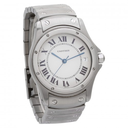 Cartier 1920 1 Santos Automatic Unisex Stainless Steel Watches Cartier 1920 1 Santos Automatic Unisex Stainless Steel Watches