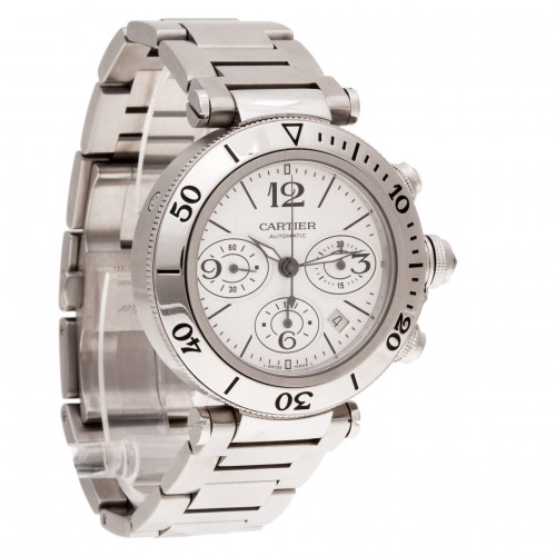 Cartier W31089M7 Pasha Seatimer Chrono Automatic Male Stainless Steel Watches Cartier W31089M7 Pasha Seatimer Chrono Automatic Male Stainless Steel Watches