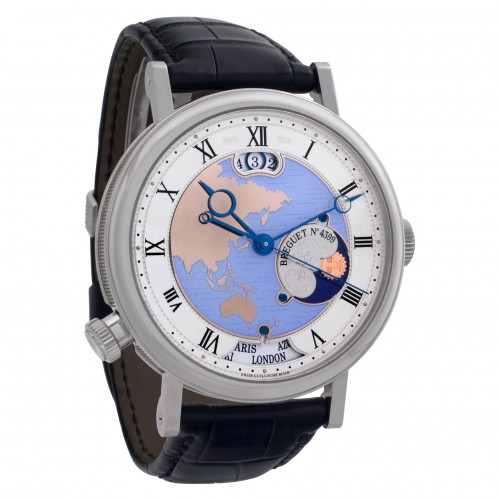 Breguet 5717PT Classique Hora Mundi Automatic Male Platinum Watches Breguet 5717PT Classique Hora Mundi Automatic Male Platinum Watches