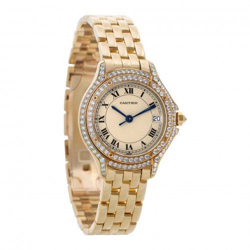 Cartier C887907 Cougar Quartz Female 18k yellow gold Watches Cartier C887907 Cougar Quartz Female 18k yellow gold Watches