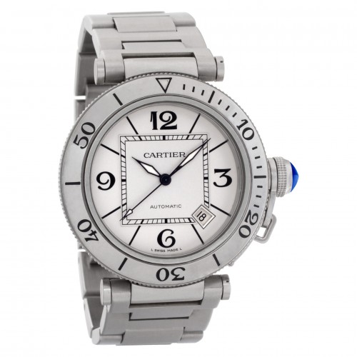 Cartier w31080m7 Pasha Seatimer Automatic Male Stainless Steel Watches Cartier w31080m7 Pasha Seatimer Automatic Male Stainless Steel Watches