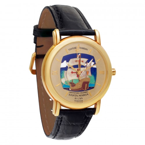 Ulysse Nardin 131-77-9 San Marco Automatic Male 18k yellow gold Watches Ulysse Nardin 131-77-9 San Marco Automatic Male 18k yellow gold Watches
