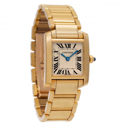 Cartier W50002N2 Tank Francaise Quartz Female 18k yellow gold Watches Cartier W50002N2 Tank Francaise Quartz Female 18k yellow gold Watches
