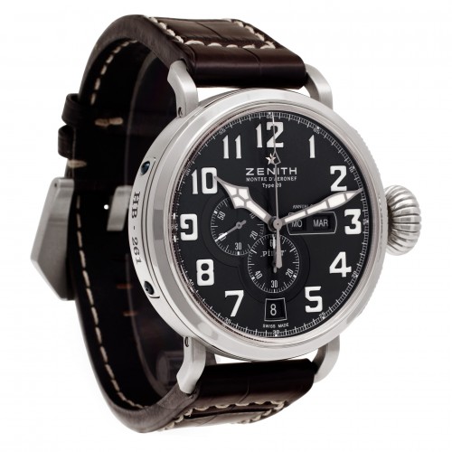 Zenith 03.2430.4054 Pilot Montre D Aeronef Automatic Male Stainless Steel Watches Zenith 03.2430.4054 Pilot Montre D Aeronef Automatic Male Stainless Steel Watches