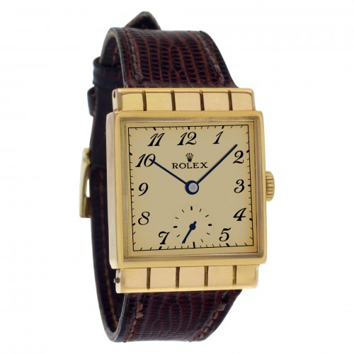 Rolex 3570 Square Manual Unisex 18k rose gold Watches Rolex 3570 Square Manual Unisex 18k rose gold Watches