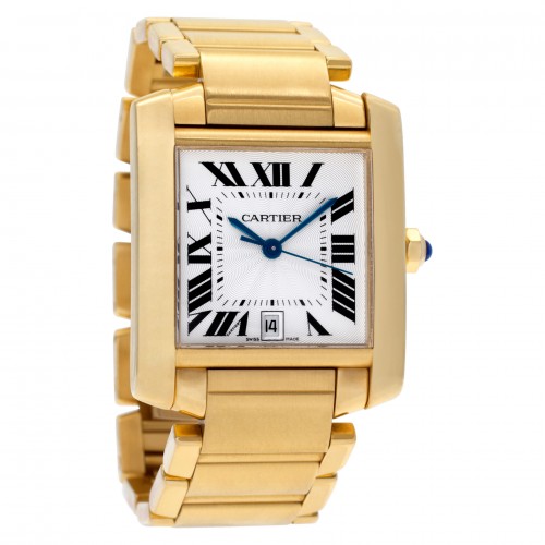 Cartier W50001R2 Tank Francaise Automatic Unisex 18k yellow gold Watches Cartier W50001R2 Tank Francaise Automatic Unisex 18k yellow gold Watches
