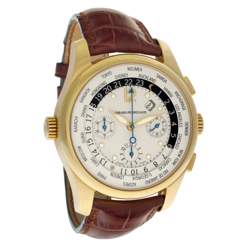 Girard Perregaux 4980 World Time Automatic Male 18k yellow gold Watches Girard Perregaux 4980 World Time Automatic Male 18k yellow gold Watches