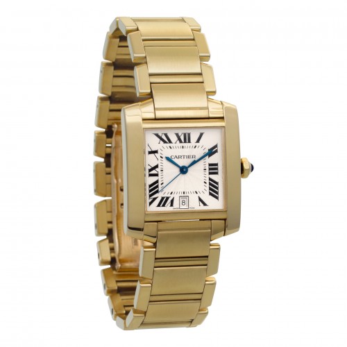 Cartier W50001R2 Tank Francaise Automatic Male 18k yellow gold Watches Cartier W50001R2 Tank Francaise Automatic Male 18k yellow gold Watches