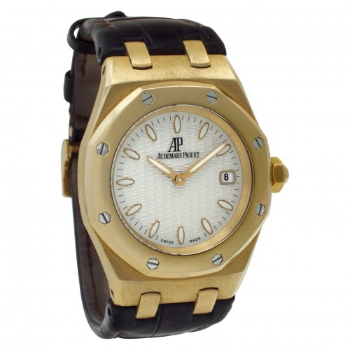 Audemars Piguet 67600BA.OO.D090CR.01 Royal Oak Quartz Female 18k Yellow Gold Watches Audemars Piguet 67600BA.OO.D090CR.01 Royal Oak Quartz Female 18k Yellow Gold Watches