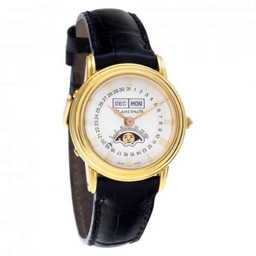 Blancpain 6395 1418 58 Leman Automatic Female 18k yellow gold Watches Blancpain 6395 1418 58 Leman Automatic Female 18k yellow gold Watches