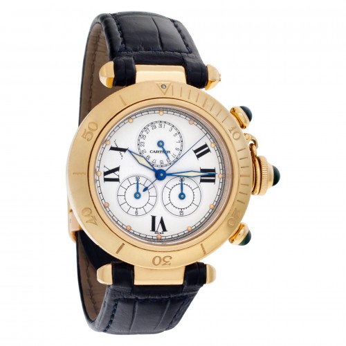 Cartier 1353 Pasha Quartz Unisex 18k Yellow Gold Watches Cartier 1353 Pasha Quartz Unisex 18k Yellow Gold Watches