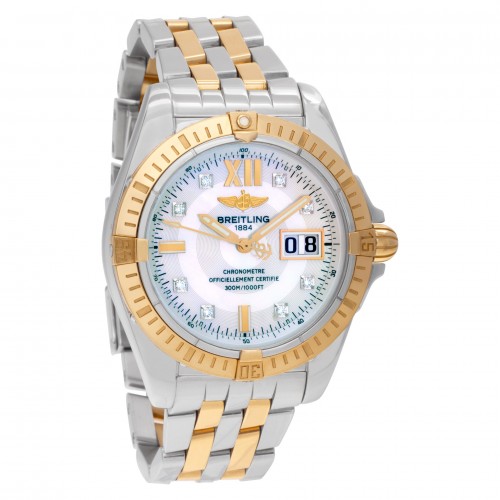 Breitling C49350 Galactic Automatic Male 18k rose gold & stainless steel Watches Breitling C49350 Galactic Automatic Male 18k rose gold & stainless steel Watches