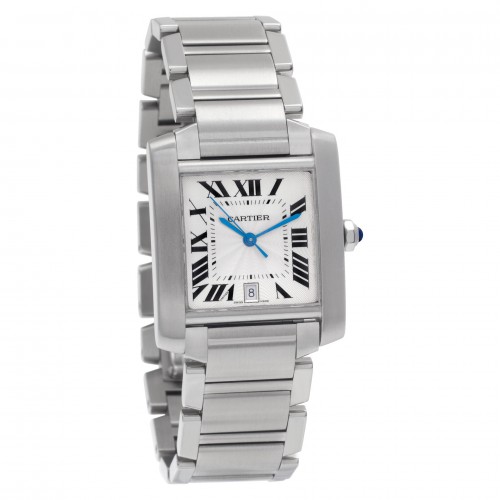 Cartier W51002Q3 Tank Francaise Automatic Unisex Stainless Steel Watches Cartier W51002Q3 Tank Francaise Automatic Unisex Stainless Steel Watches