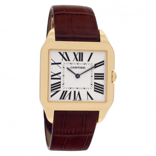 Cartier W2008751 Santos Dumont Manual Unisex 18k Yellow Gold Watches Cartier W2008751 Santos Dumont Manual Unisex 18k Yellow Gold Watches