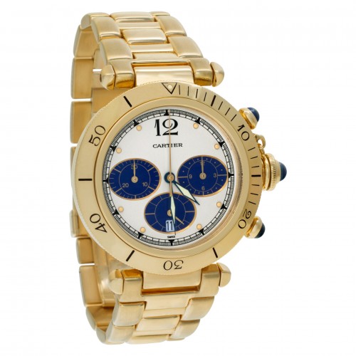Cartier 30009 Pasha Quartz Male 18k yellow gold Watches Cartier 30009 Pasha Quartz Male 18k yellow gold Watches