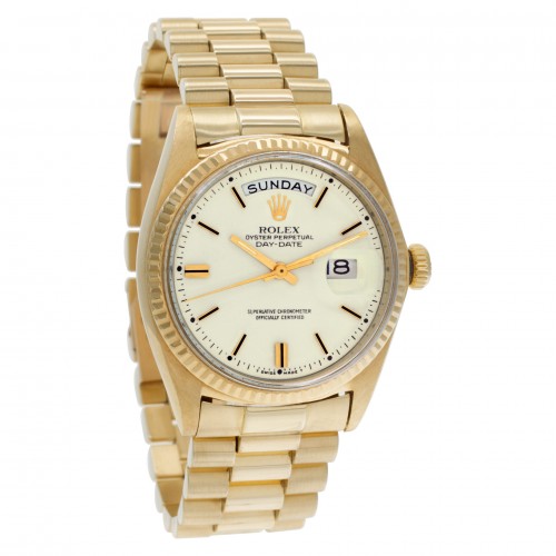 Rolex 1803 Day-Date Automatic Unisex 18k yellow gold Watches Rolex 1803 Day-Date Automatic Unisex 18k yellow gold Watches