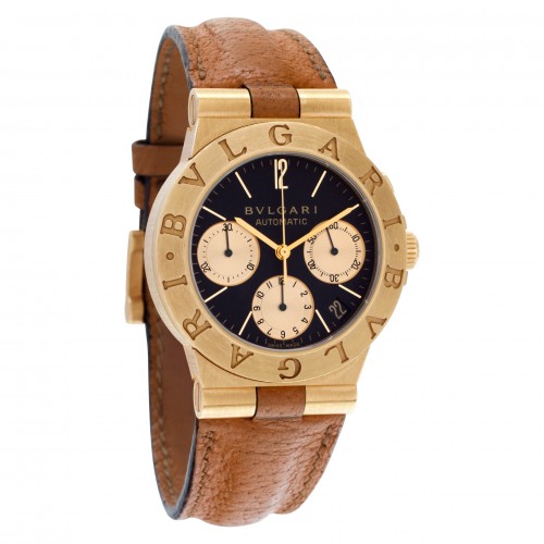Bvlgari CH35G Diagono Professional Automatic Unisex 18k yellow gold Watches Bvlgari CH35G Diagono Professional Automatic Unisex 18k yellow gold Watches