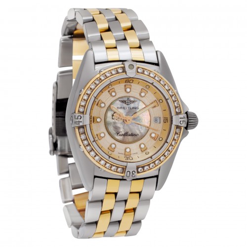 Breitling D52045 Callistino Quartz Female Stainless Steel Watches Breitling D52045 Callistino Quartz Female Stainless Steel Watches