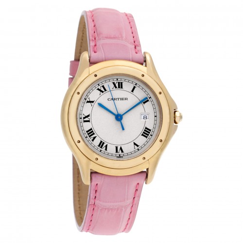 Cartier 116000R Cougar Quartz Female 18k yellow gold Watches Cartier 116000R Cougar Quartz Female 18k yellow gold Watches