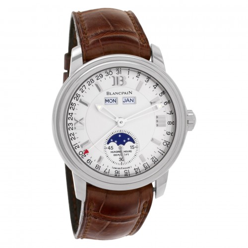 Blancpain 3563-1527-53 Villeret Automatic Male 18k White Gold Watches Blancpain 3563-1527-53 Villeret Automatic Male 18k White Gold Watches