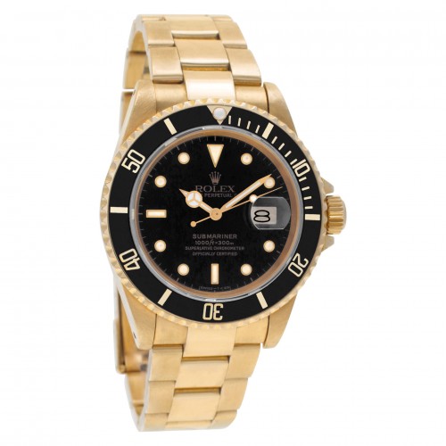 Rolex 16808 Submariner Automatic Unisex 18k yellow gold Watches Rolex 16808 Submariner Automatic Unisex 18k yellow gold Watches
