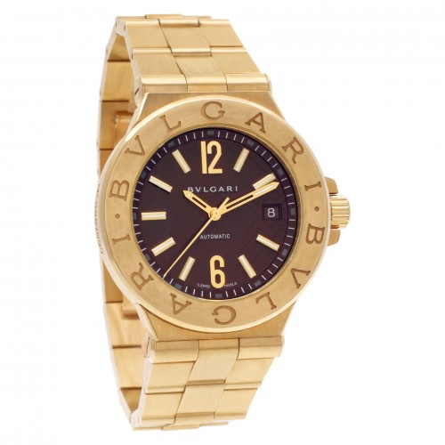 Bvlgari DG40G Diagono Automatic Male 18k yellow gold Watches Bvlgari DG40G Diagono Automatic Male 18k yellow gold Watches