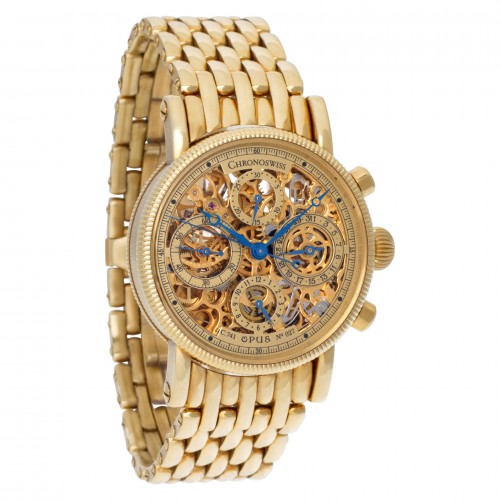 Chronoswiss CH7521 Opus Automatic Male 18k yellow gold Watches Chronoswiss CH7521 Opus Automatic Male 18k yellow gold Watches