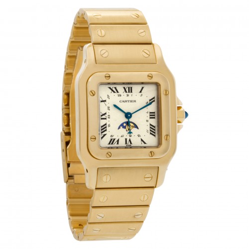 Cartier 819901 Santos Quartz Unisex 18k yellow gold Watches Cartier 819901 Santos Quartz Unisex 18k yellow gold Watches