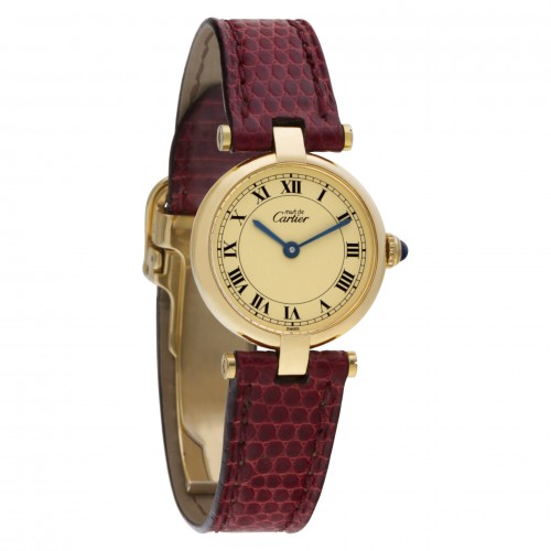 Cartier 59004 Must Quartz Male Vermeil Watches Cartier 59004 Must Quartz Male Vermeil Watches