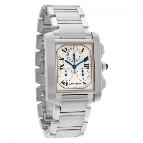 Cartier 2303 Tank Francaise Quartz Male Stainless Steel Watches Cartier 2303 Tank Francaise Quartz Male Stainless Steel Watches