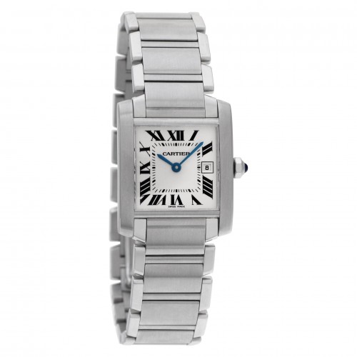 Cartier WSTA0005 Tank Francaise Quartz Male Stainless Steel Watches Cartier WSTA0005 Tank Francaise Quartz Male Stainless Steel Watches