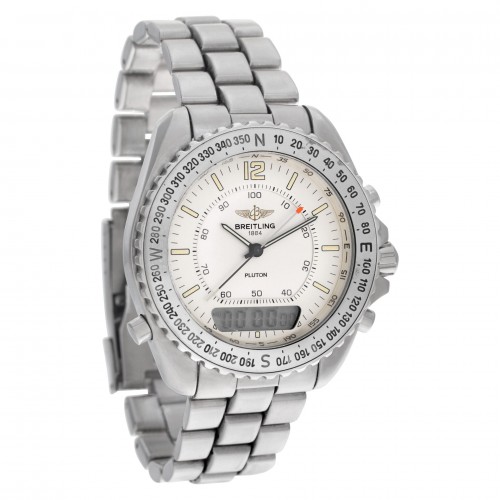 Breitling A51038 Pluton Quartz Male Stainless Steel Watches Breitling A51038 Pluton Quartz Male Stainless Steel Watches