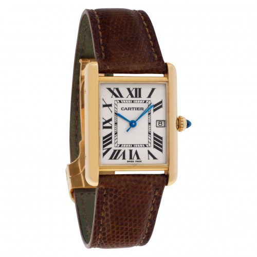 Cartier W1529756 Tank Louis Cartier Quartz Unisex 18k Yellow Gold Watches Cartier W1529756 Tank Louis Cartier Quartz Unisex 18k Yellow Gold Watches